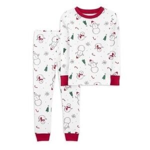 NWT Carter's Child of Mine Toddler Holiday Pajamas 2-Piece Girl/Boy Size‎ 18M